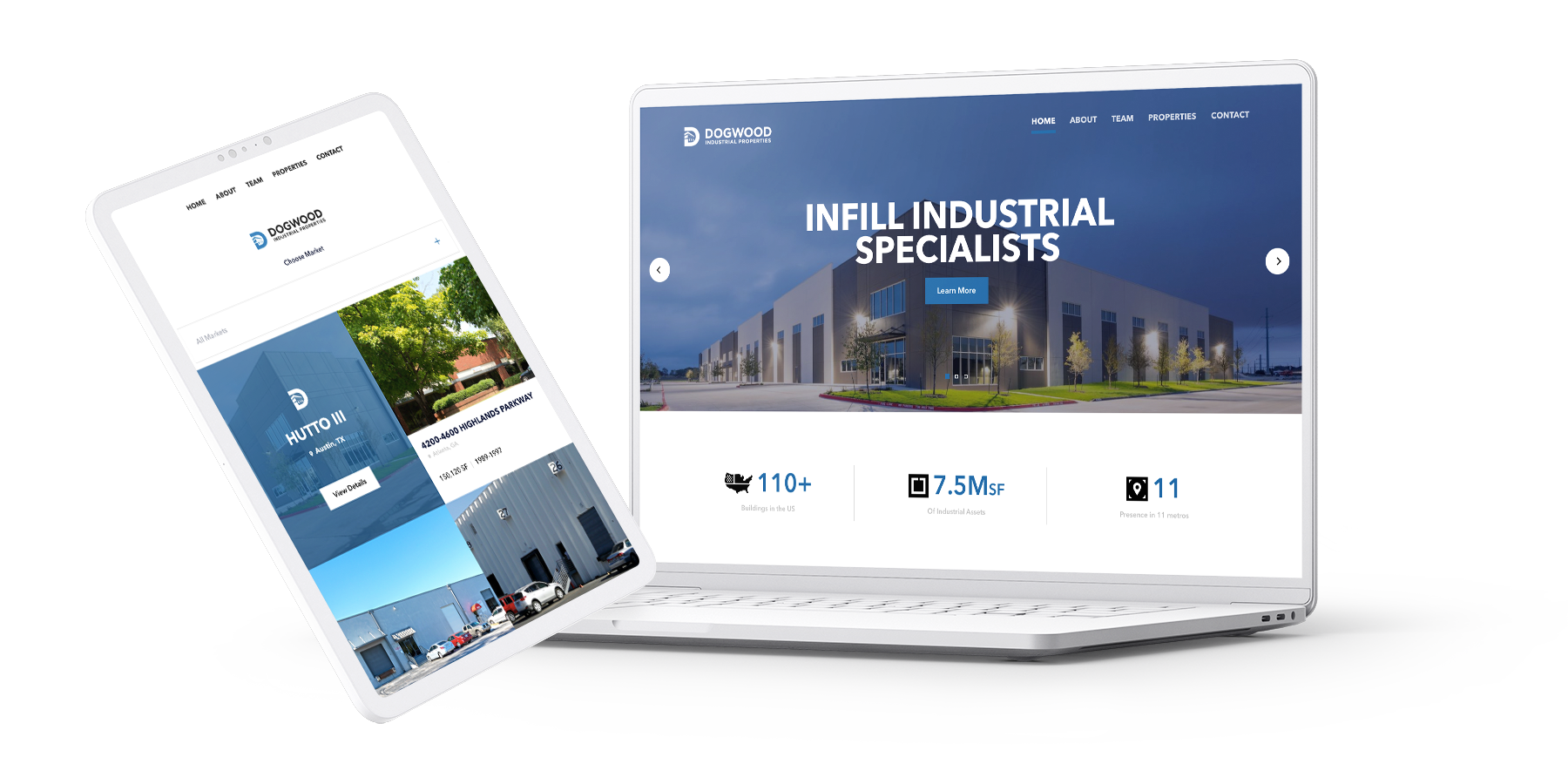 dogwood commercial real estate inmotion new website 